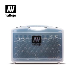 Vallejo Plastic case with 72 colors Model Air