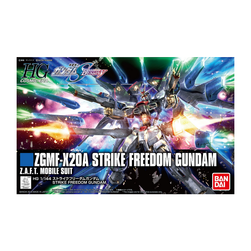 Gundam Model Kit Bandai 1/144 HGCE Strike Freedom Gundam