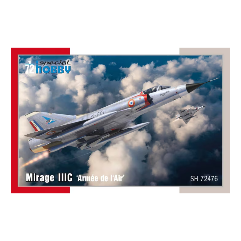 Maqueta de Avion Special Hobby 1/72 Mirage IIIC 'Armée l'Air'