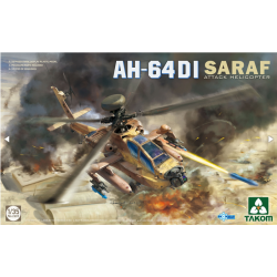 Takom 1/35 AH-64DI Saraf Attack Helicopter Model Kit