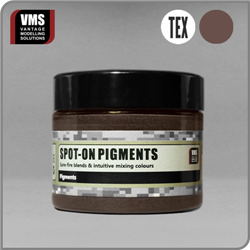 Pigmento VMS 10 Dark Brown Earth Tex