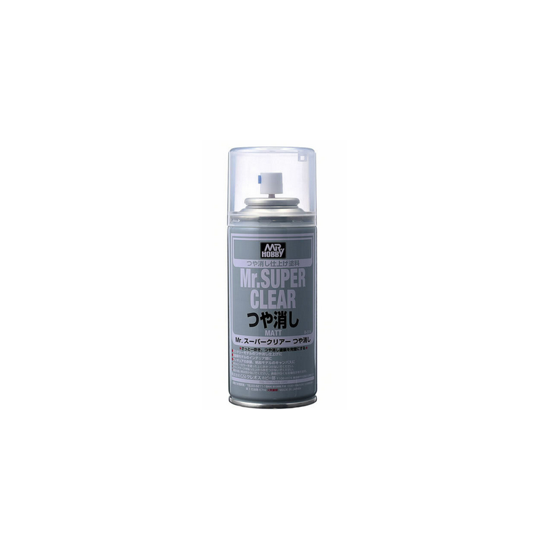 Mr Hobby Mr Super Clear spray 170ml (choose finish)