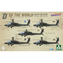 Maqueta Takom 1/35 AH-64D Apache Longbow "D" of the World