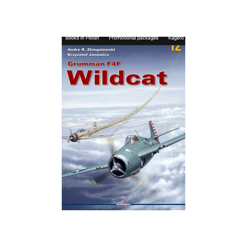 Libro Kagero Monographs 12 - Grumman F4F Wildcat (sin calcas)