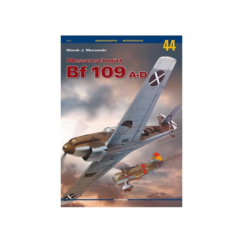 Libro Kagero Monographs 44- Messerschmitt Bf 109 A-D