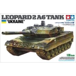 Maqueta de tanque Tamiya 1/35 Leopard 2 A6 Tank Ukraine (Scale Limited) - Robotines