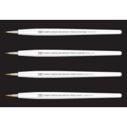 Tamiya Modeling Brush PROII Pointed Brush (choose size) - Robotines