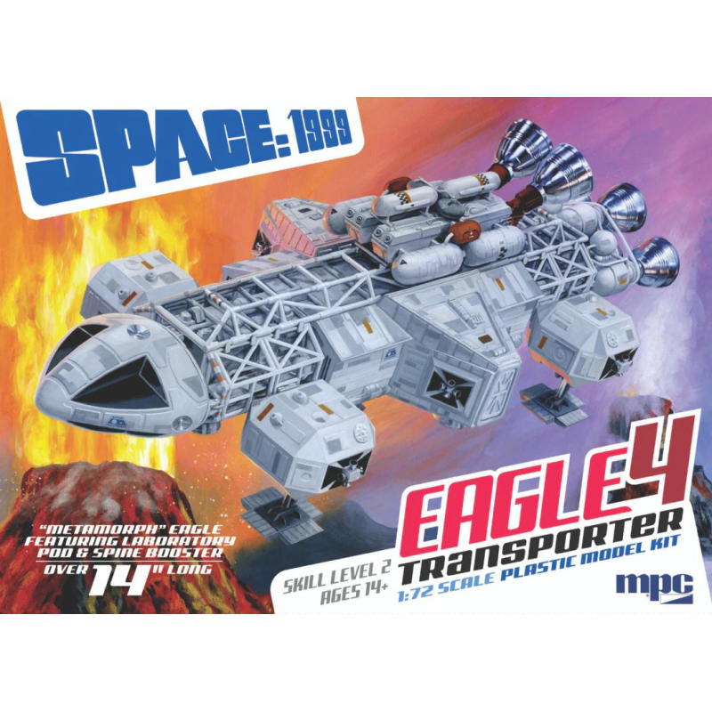 MPC 1/72 Space: 1999 Eagle 4 with Lab Pod & Booster model kit