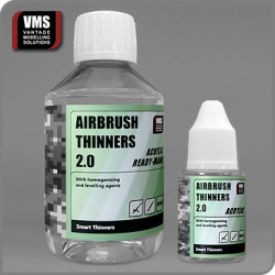 VMS Airbrush Thinners 2.0 acrylic  (choose size)