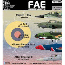 Aztec Models  1/48 Decals the Ecuadorian Air Force - Robotines