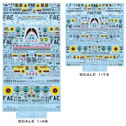 Aztec Models  1/48 Decals the Ecuadorian Air Force - Robotines