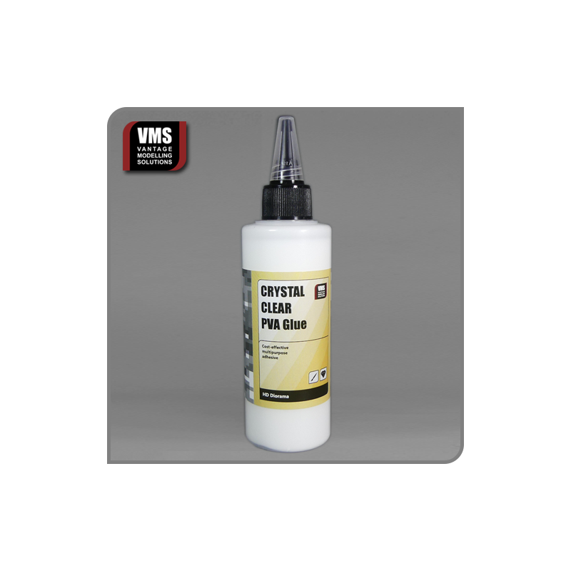 VMS Crystal PVA adhesive 100% translucent rapid white glue 100 ml