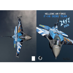 Model Maker Decals Lockheed-Martin F-16C block 52 ZEUS DEMO TEAM 2014 decal + resin CFT and paraschute container (tamiya)