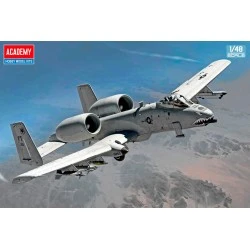 Maqueta 1/48 A-10C Thunderbolt II de Academy con calcas para el 75th Fighter Squadron