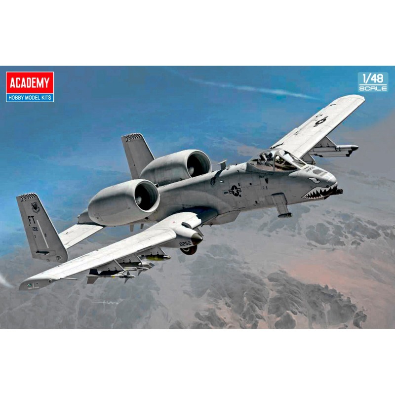 Academy 1/48 A-10C Thunderbolt II USAF 75th Fighter Squadron aircraft model kit