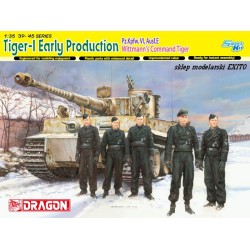 Maqueta Dragon 1/35 del Pz.Kpfw. VI Tiger I, versión de Michael Wittmann