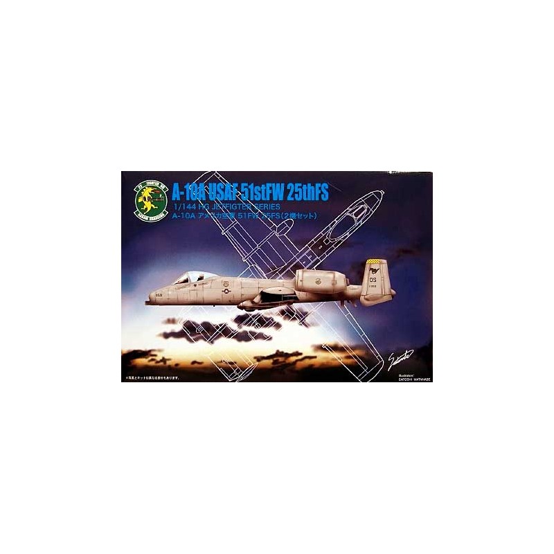 Maqueta de avion Microace 1/144 A-10 US Air Force 51st FW (2pcs)