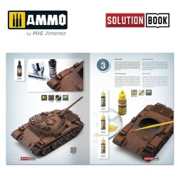 Ammo Mig SOLUTION BOOK 12 - How to Paint Realistic Rust (Multilingual)