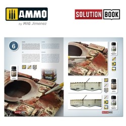 Ammo Mig SOLUTION BOOK 12 - How to Paint Realistic Rust (Multilingual)