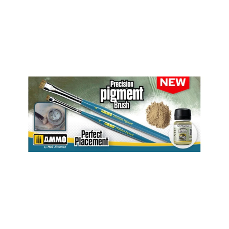 Ammo Mig Pigment Brush Set