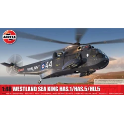 Maqueta del helicóptero Westland Sea King 1/48 de Airfix en Robotines.