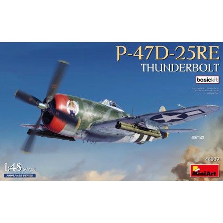 Miniart P-47D-25RE Thunderbolt Basic Kit