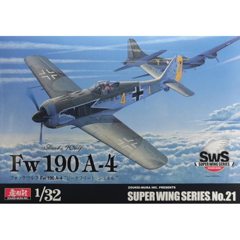 1 32 Focke Wulf Fw 190 A 4 Aircraft Model Kit