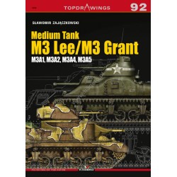 Kagero Topdrawings book 92 Medium Tank M3 Lee / M3 Grant