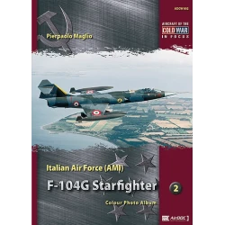 Libro Italian F-104G Starfighter Color photo Album No.2