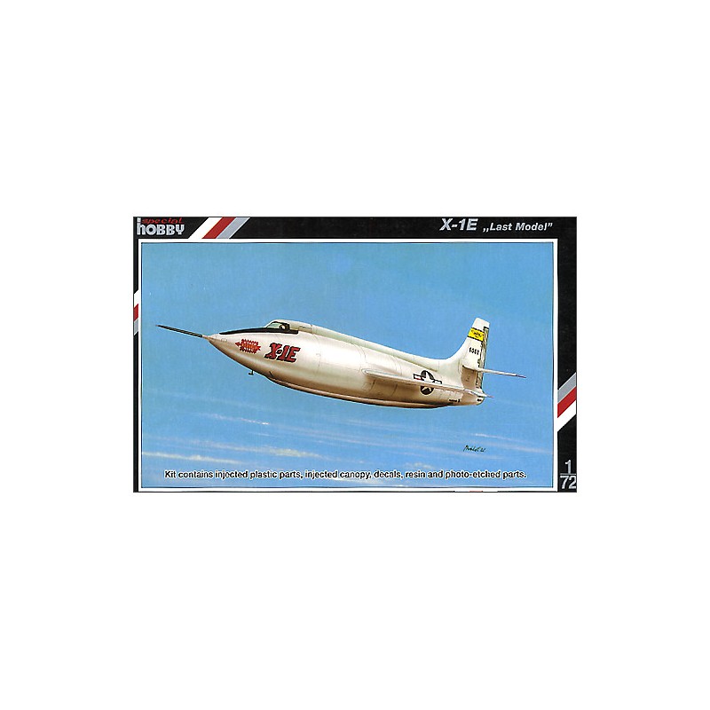 Maqueta de avion Special Hobby 1/72 X-1E "Last Model"