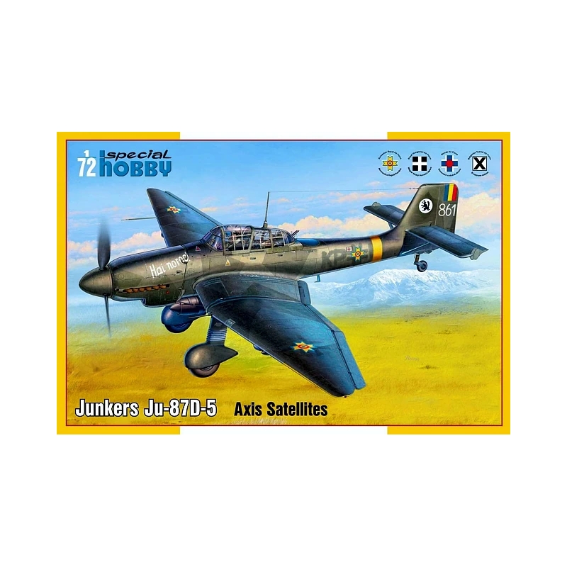 Special Hobby 1/72 Junkers Ju-87D-5 Axis Satellites aircraft model kit