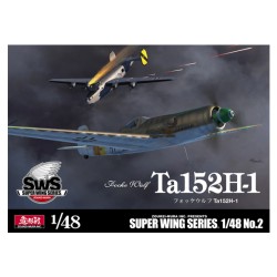 Zoukei Mura 1/48 Focke Wulf Ta152H-1 aircraft model kit