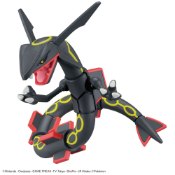 Bandai Pokemon Plamo Collection Shiny Rayquaza model kit