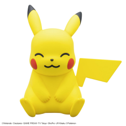 Bandai Pokemon model kit Plamo Collection Quick!! 16  Pikachu (Sitting Pose)