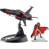 Hasegawa 1/72 Space Wolf SW-190 Harlock Custom w/ Acrylic Stand Figure model kit