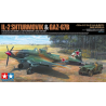 Tamiya 1/48 Ilyushin IL-2 Sturmovik GAZ-67B Set aicraft model kit