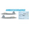 Maqueta de avion Platz 1/144 US Air Force F-22 Raptor Interceptor Mission