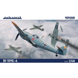 Eduard 1/48 Bf 109E-4 Weekend edition aircraft model kit