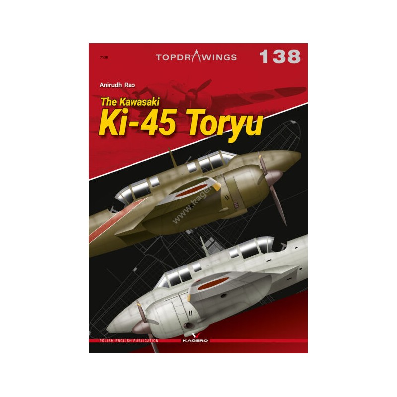 Kagero Topdrawings 138 The Kawasaki Ki-45 Toryu book