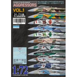 DXM decals 1/72 F-15J/DJ JASDF Aggressors Vol.1