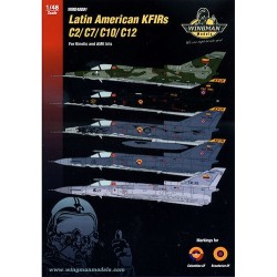 Wingman 1/48 Latin American KFIRs Decal