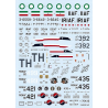 Hi-Decal 1/48 Decals McDonnell RF-4C/F-4E Phantoms