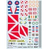 Hi-Decal 1/48 Decals Mikoyan MiG-29A/MiG-29B/MiG-29C Fulcrum A