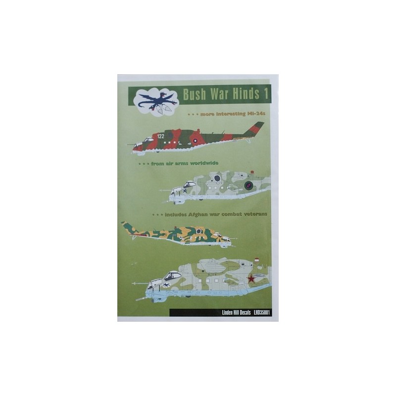 Linden Hill 1/35 Decals Bush War Hinds 1