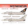 Decals NATO TIGER MEET 2016 + All  Eurofighterfrom Alas 11 y 14 (choose scale) - Robotines