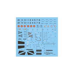 F-18 A Hornet AGGRESSOR / Ala 21 - Ala 11. Decals