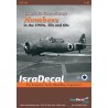 Isradecal 1/48 Decals Numbers for Israeli Air Force aircraft from the 1940s, 50s and 60s