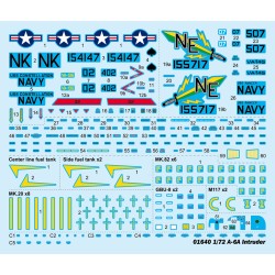 Maqueta de Avión Trumpeter 1/72 A-6A Intruder