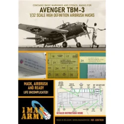 1 Man Army Mascara 1/32  Avenger TBM-3