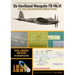 1 Man Army 1/32 De Havilland Mosquito Mk.VI